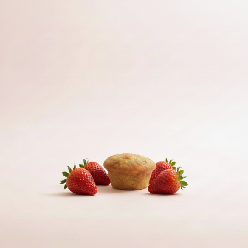 Strawberry Mini Muffins Box